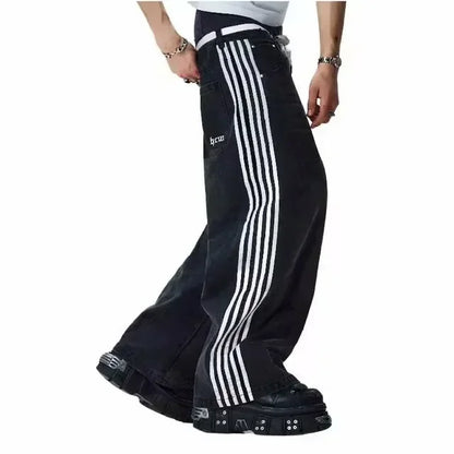 Sequins rhinestone retro fashion jeans