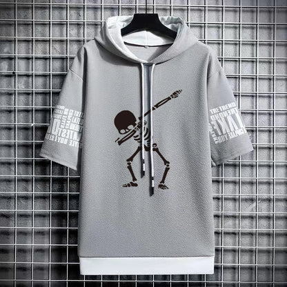 Y2K Skull Graphic T-Shirt - Hip Hop Streetwear | East R Us