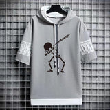 Y2K Skull Graphic T-Shirt - Hip Hop Streetwear | East R Us