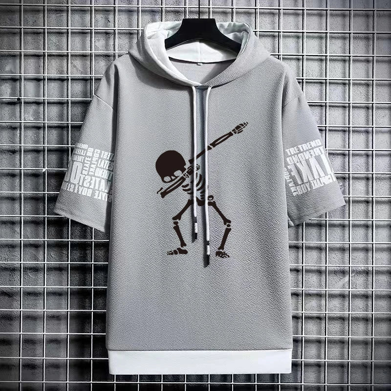 Y2K Skull Graphic T-Shirt - Hip Hop Streetwear | East R Us