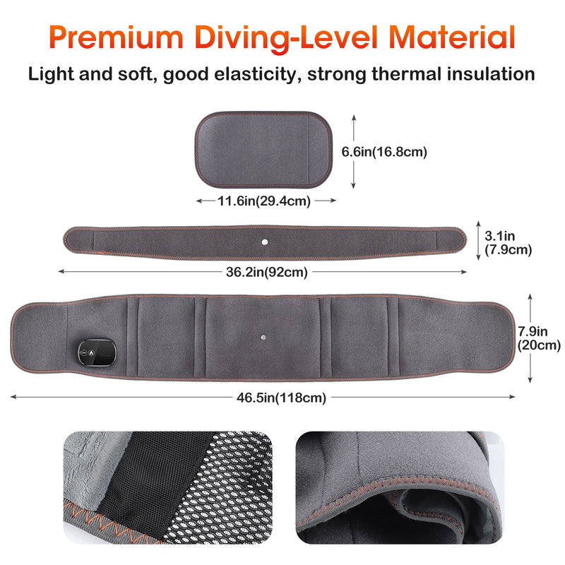 Electric Heating Belt Waist Massager