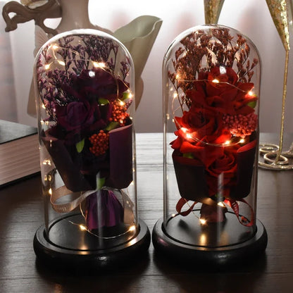 Rose led eternal flower