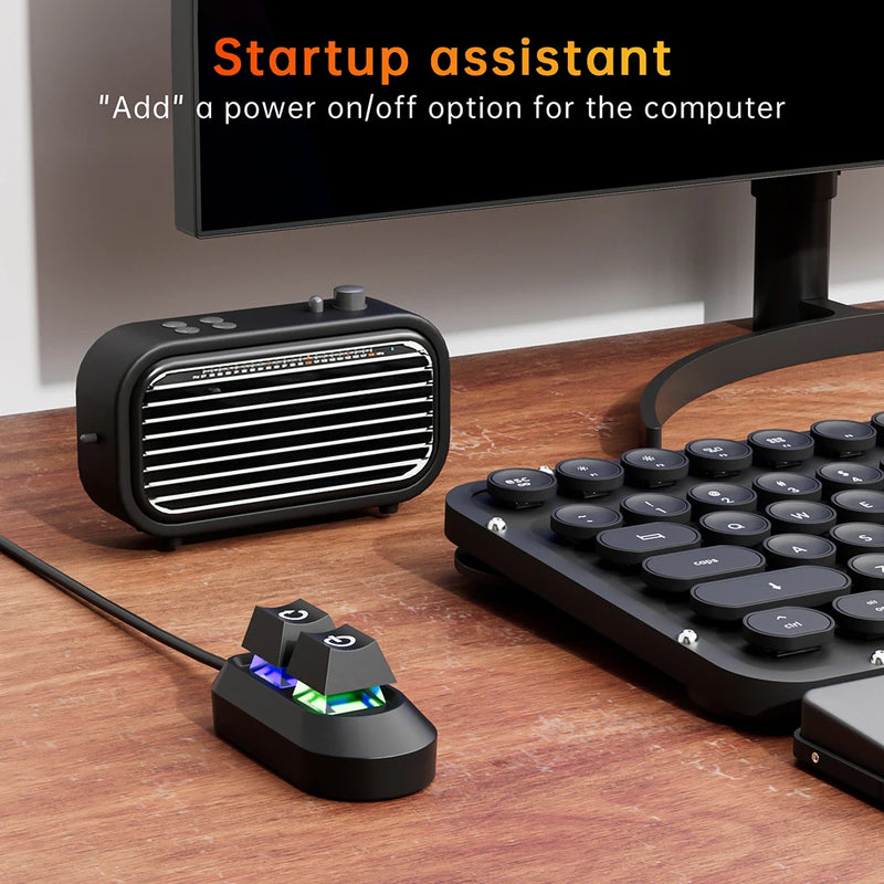 2M Desktop Computer Power Supply Button