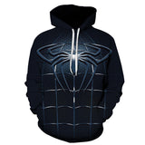 3D Spiderman Pattern Cosplay Men's Hoodie