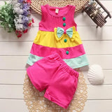 Summer Baby Girls Clothing Set