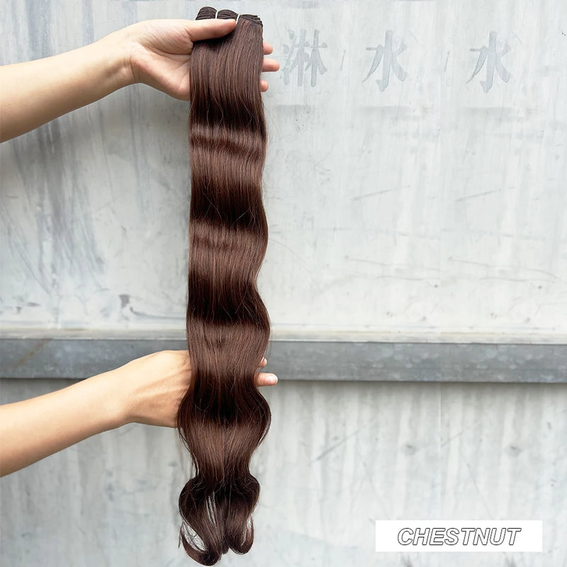 Synthetic High Temperature Soft Hair Extensions