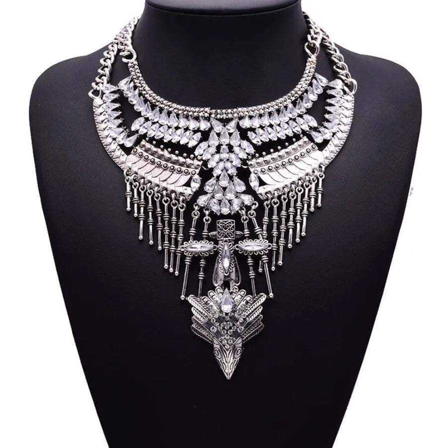 Luxury Diamond Long Clavicle Necklace