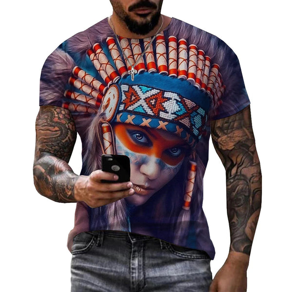 Indians Summer Fashion 3D T-shirt