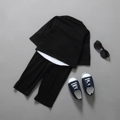 Baby gentleman romper toddler suit