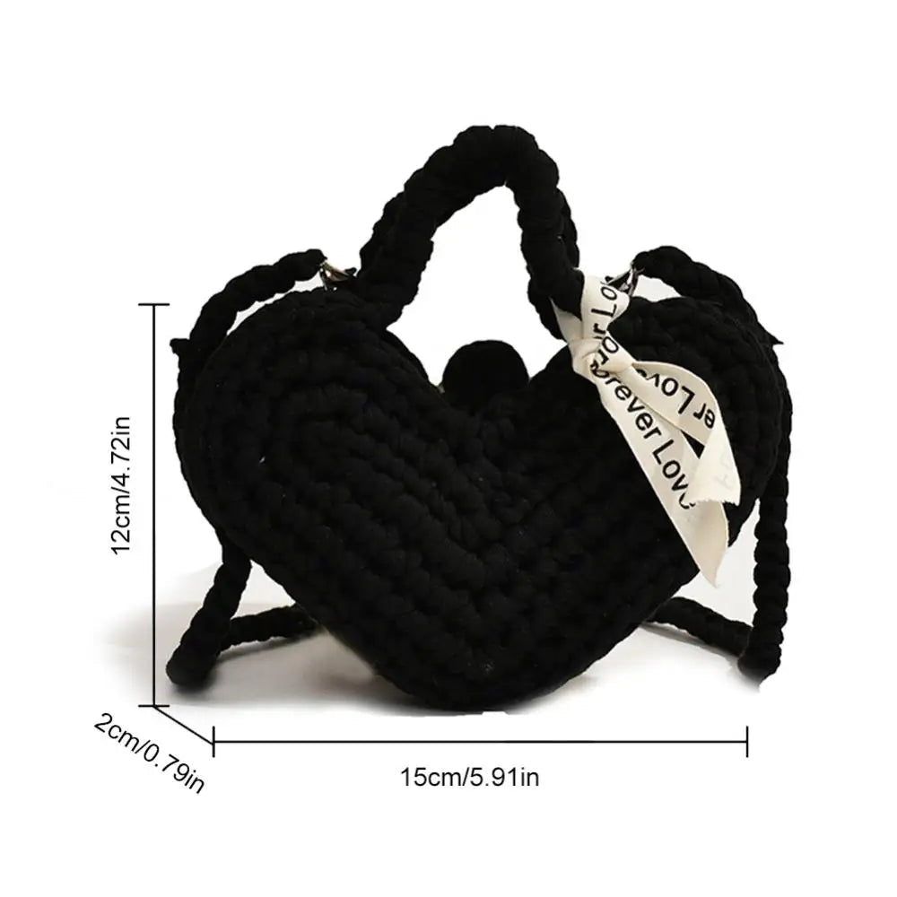 Handmade crochet small handbag