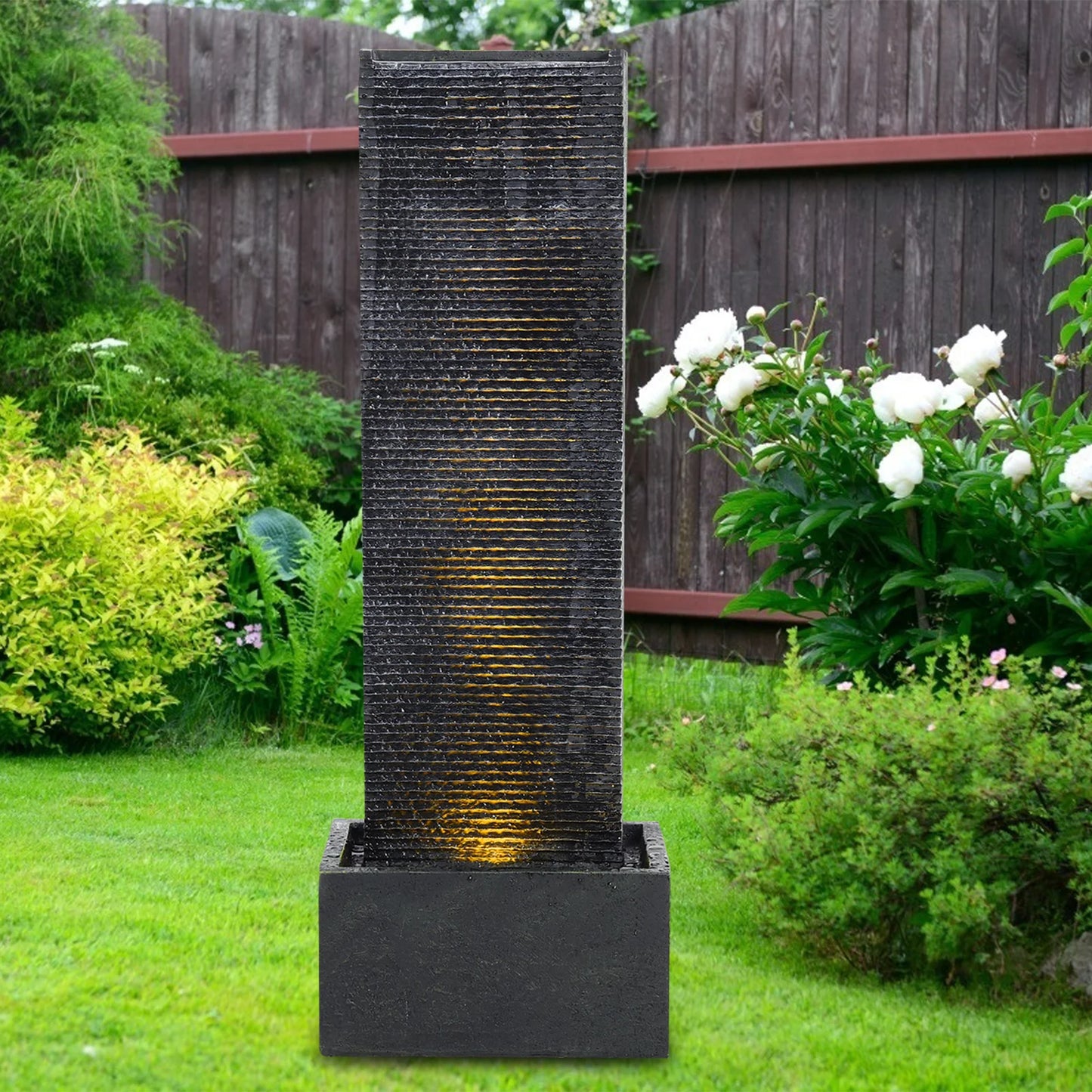 Floor standing water fountains for garden
