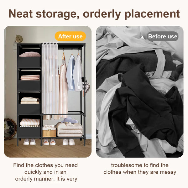 Floor-Standing Large Capacity  Wardrobe