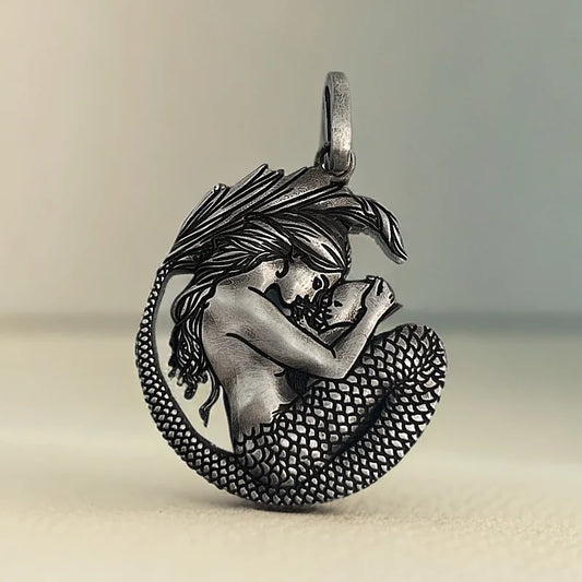 S925 Sterling Silver Vintage Pendant