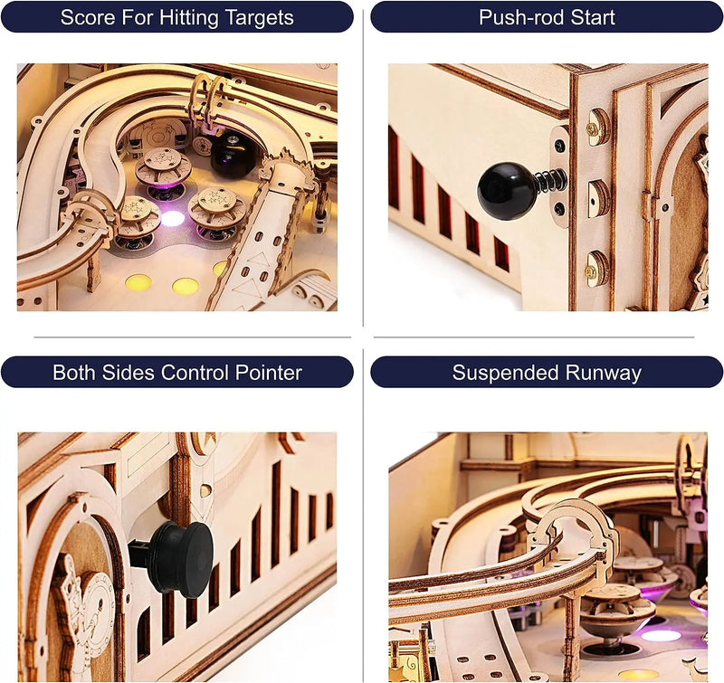 Mechanical Wooden Model Building Kits