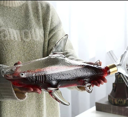 Creative Shark Shaped Drinks Dispenser