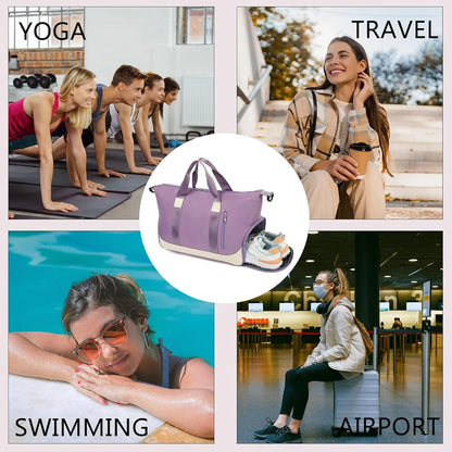 Lightweight compact and convenient duffel bag