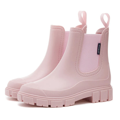 Breathable fashion rain boots