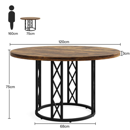 Modern round dining table