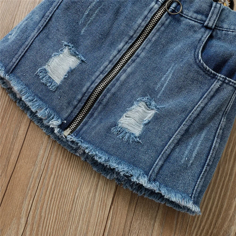 2Pcs Summer Fashion Clothes Set