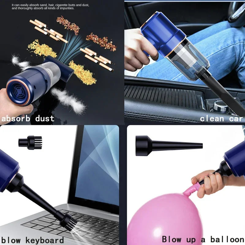 Wireless mini vacuum car cleaner