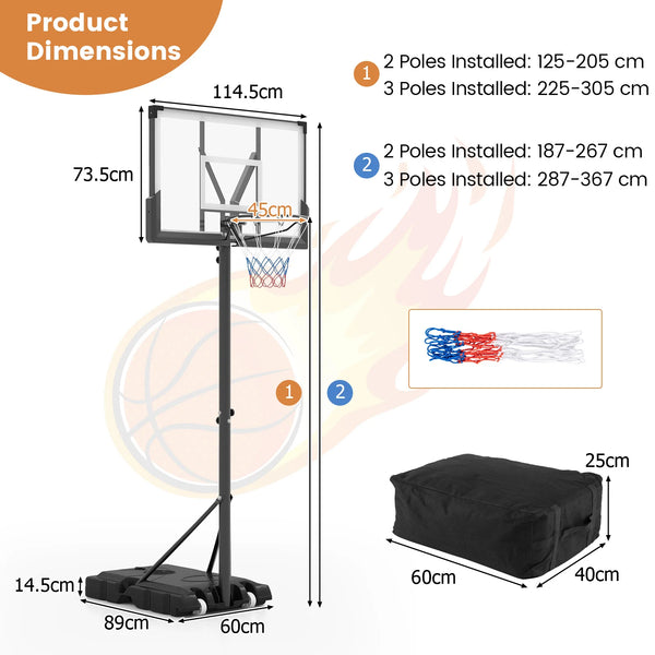 Portable Basketball Hoop
