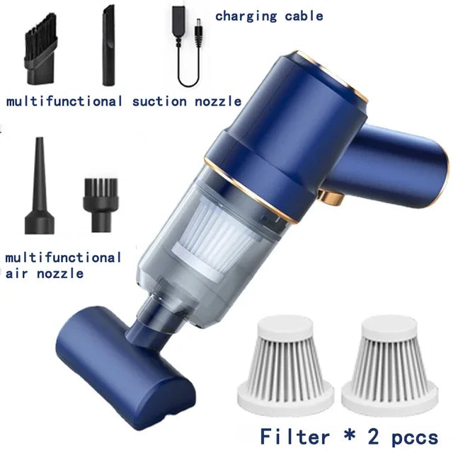 Wireless mini vacuum car cleaner