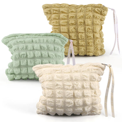 Women's bubble makeup organizer bag