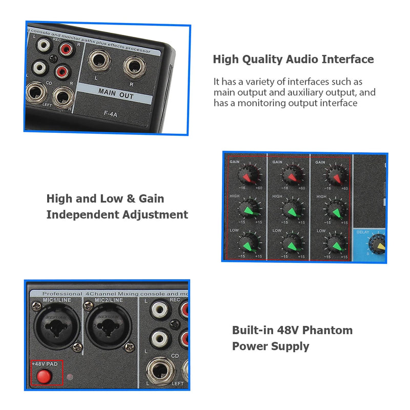 Professional Sound Mixing Console for Computer