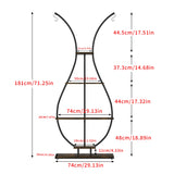 Vase Shape Tall Planter Display Rack