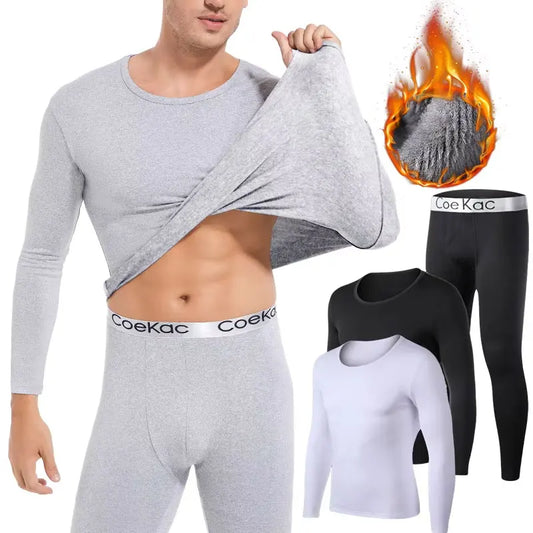 Winter long sleeve thermal underwear set