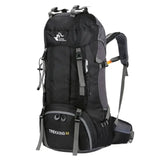 Waterproof Camping Backpack with Rain Cover
