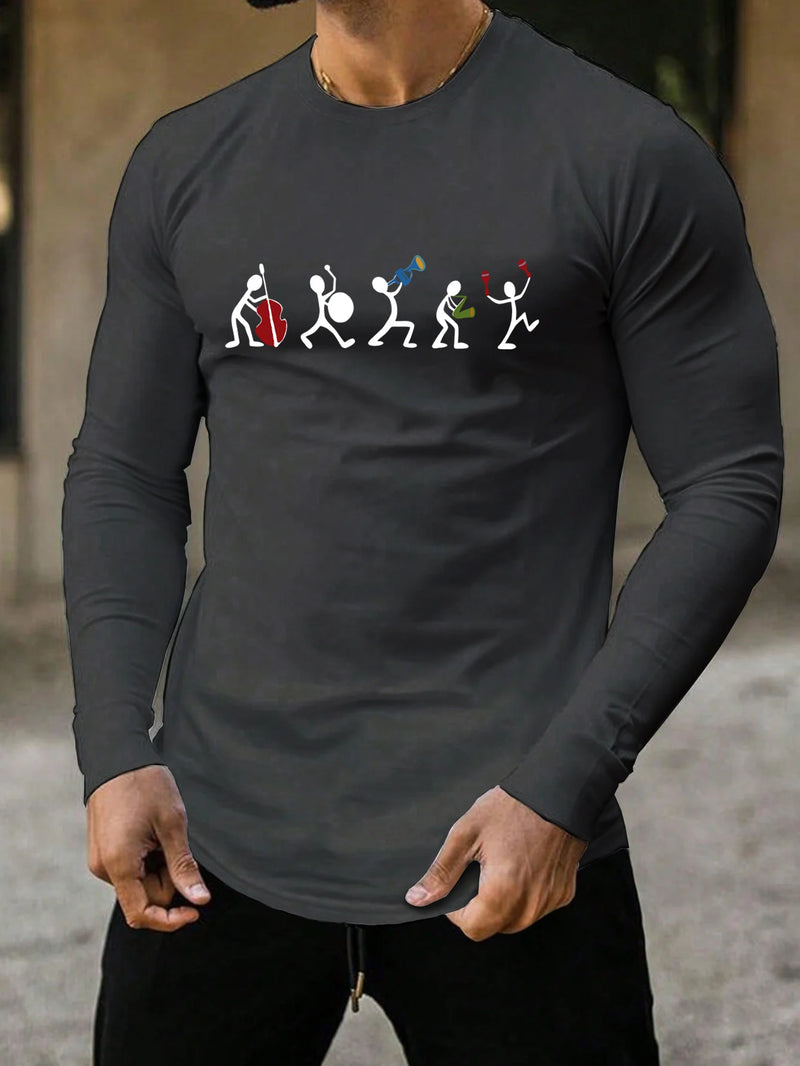 Trendy Casual Long-sleeved T-shirt