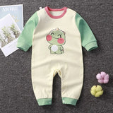 Newborn Cotton Cartoon Unisex Jumpsuit