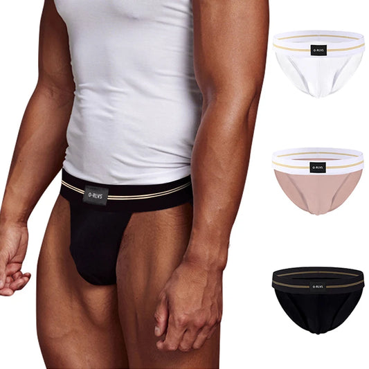 Seamless hip design men's underwear