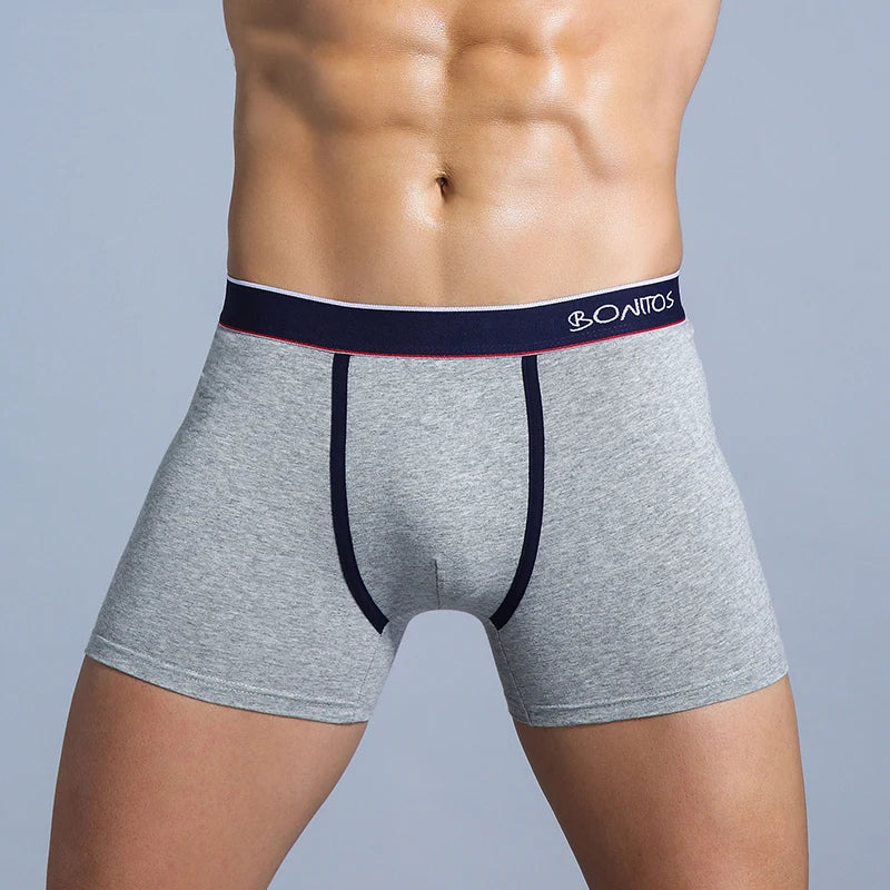 Cotton print boxers for men