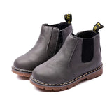 Fashion Leather Ankle Boots For Kids