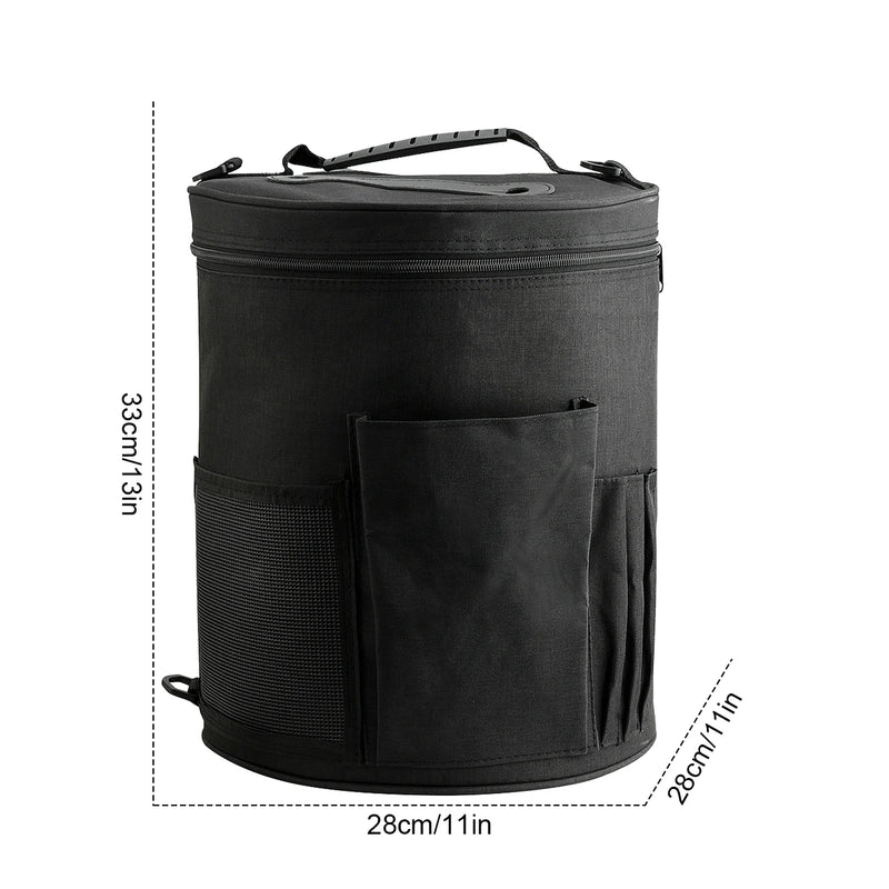 Durable Canvas Knitted Yarn Bag f