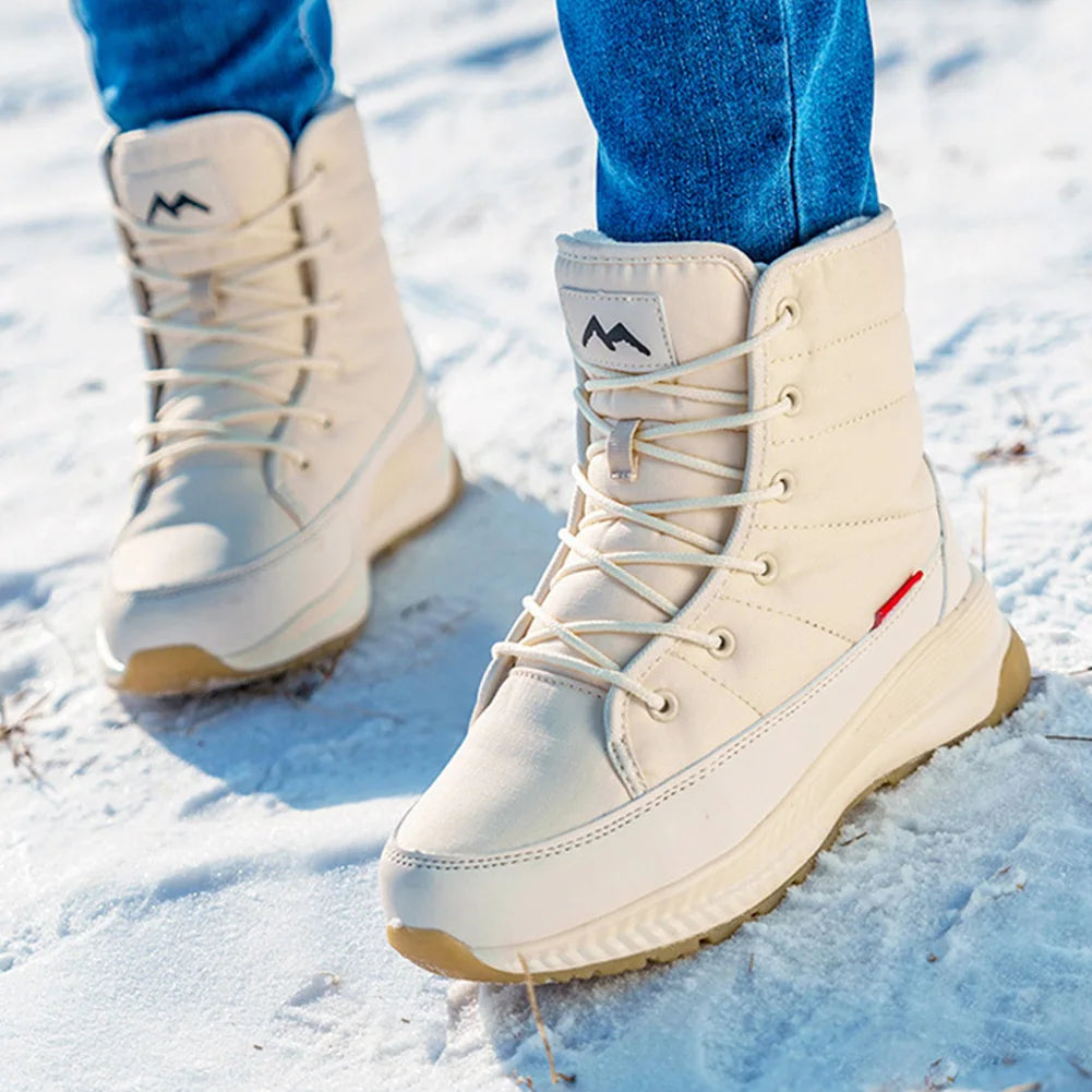 Thick warm winter non-slip boots