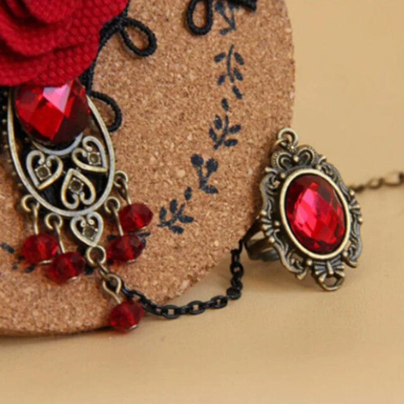 Halloween Vampire Rose Bracelets
