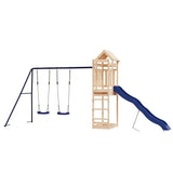 Solid Pine Outdoor Playset for Kids