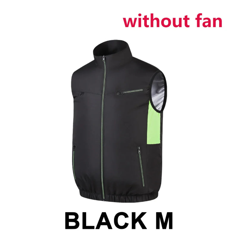 Breathable 3 Gear Wearable Cooling Fan Vest