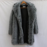 Winter Thickened Warm Mink Fur Long Coat