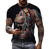Indians Summer Fashion 3D T-shirt