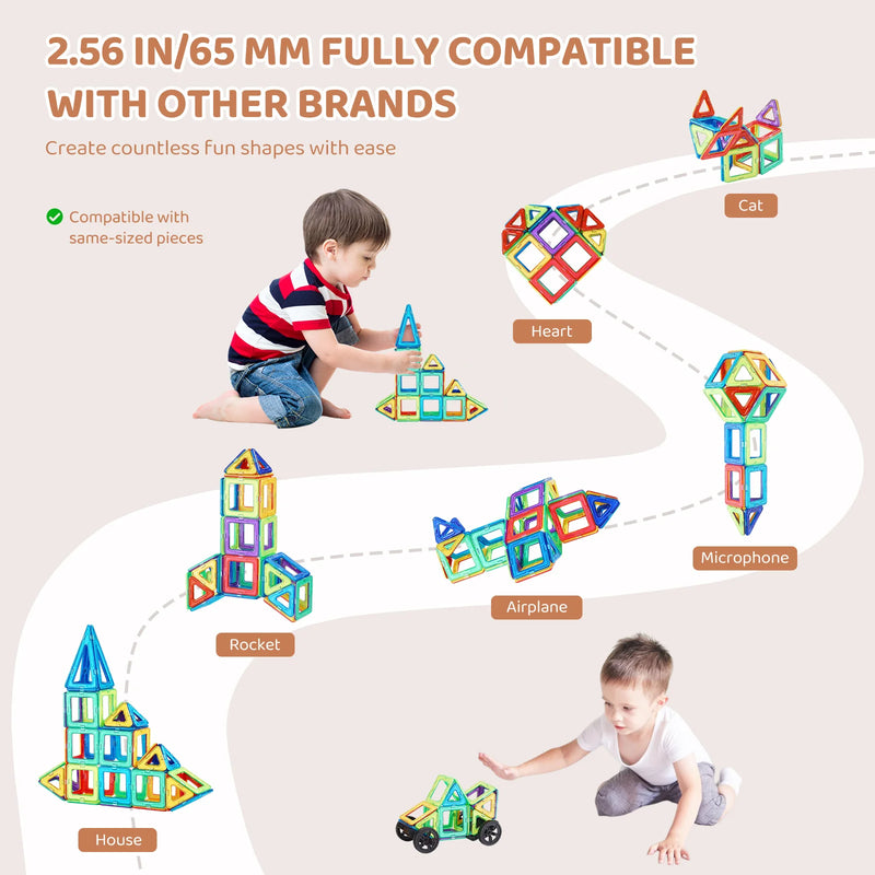123pcs Construction Stacking Game Toys for Kids