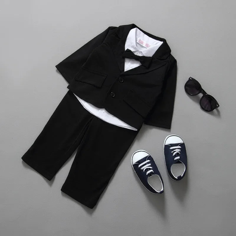 Baby Gentleman Romper Toddler Suit