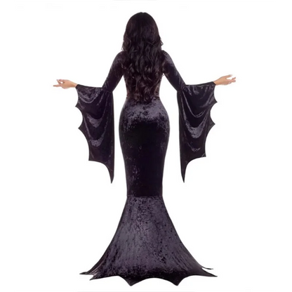 Trumpet Sleeves Evil Witch Halloween Costume