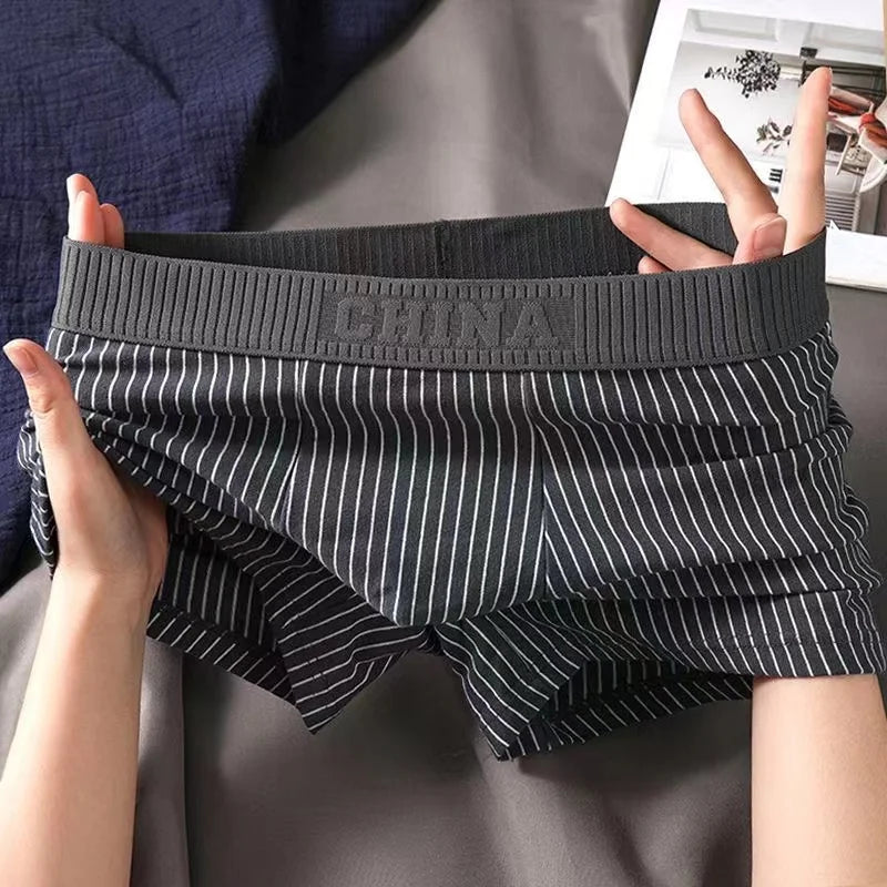 Cotton Striped Underpants