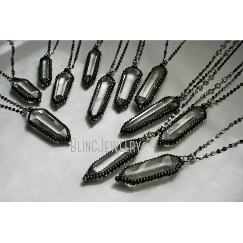 Crystal Stainless Steel Necklace