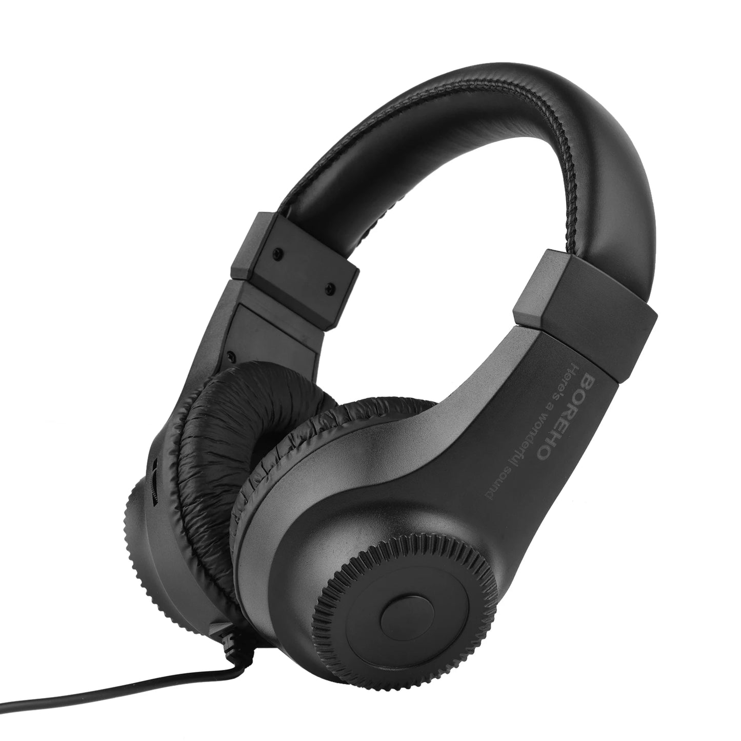 Wired stereo monitor headphones