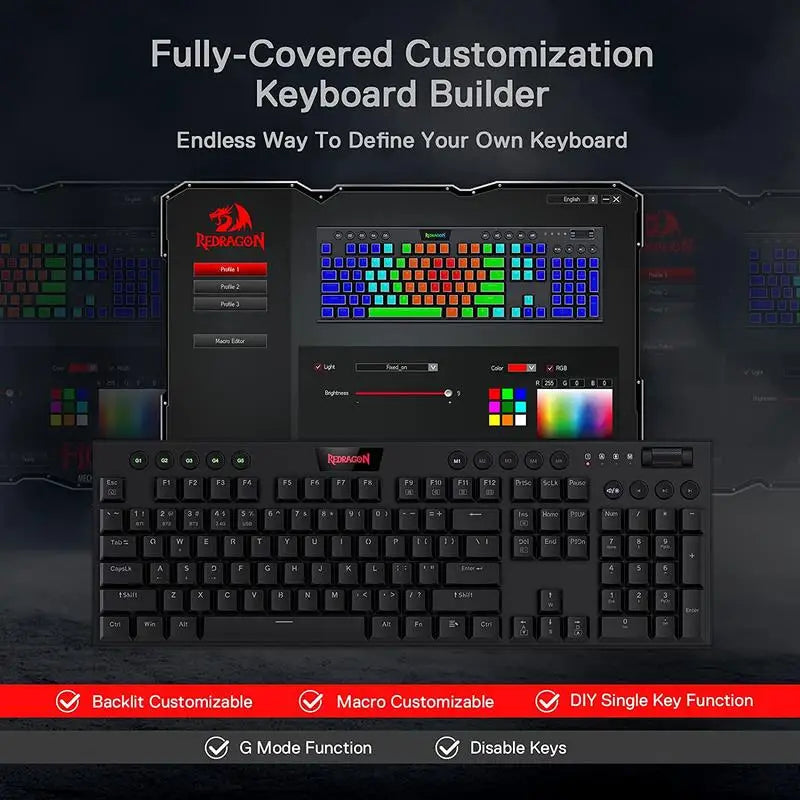 Wireless RGB Mechanical Keyboard